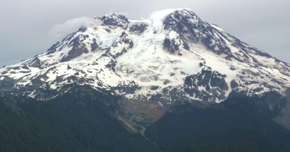 The west side of Mount Rainier, source of the Puyallup RiverPhoto by Morf Morford
