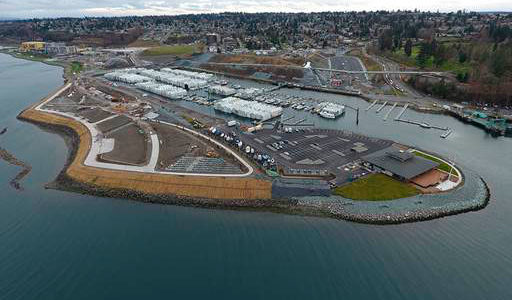 Reclaimed peninsula near Pt. Defiance to be named Dune Peninsula at Point Defiance Park.                           Photo courtesy Metro Parks