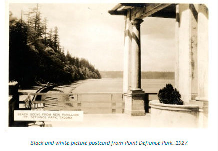 Point Defiance Park, 1927. Image courtesy Metro Parks