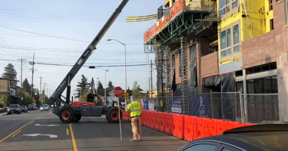 Construction projects and cranes seem to be in every neighborhood in Tacoma and Pierce County in 2019. Photo: Morf Morford