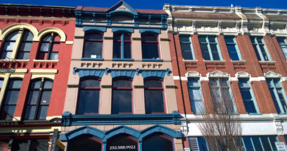 These buildings on Pacific Avenue are as glorious as they were when they were built - over one hundred years ago.  Photo: Morf Morford