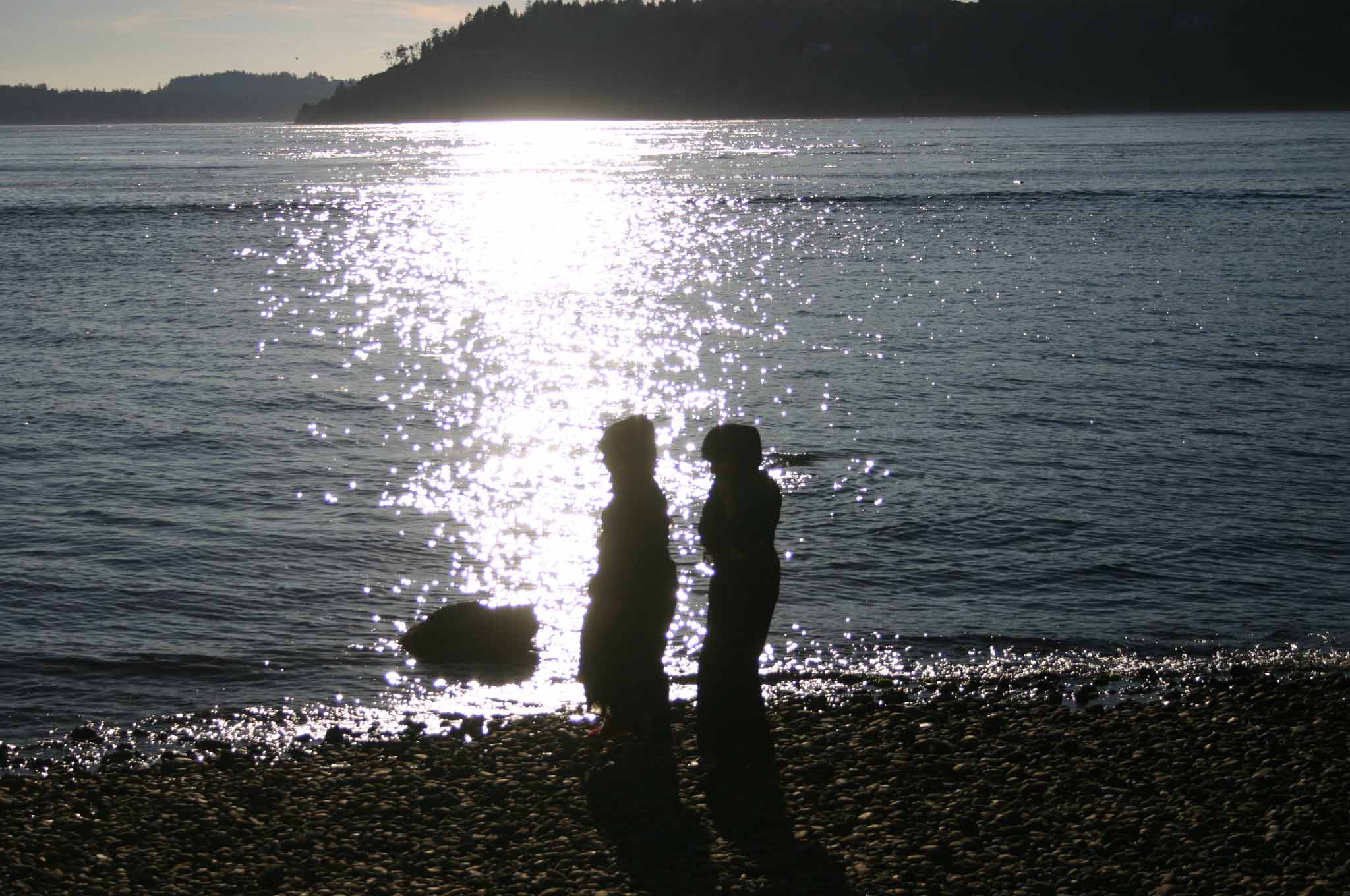 This beach is just few minutes walk from the west end of 6th Avenue.                                   Photo: Morf Morford