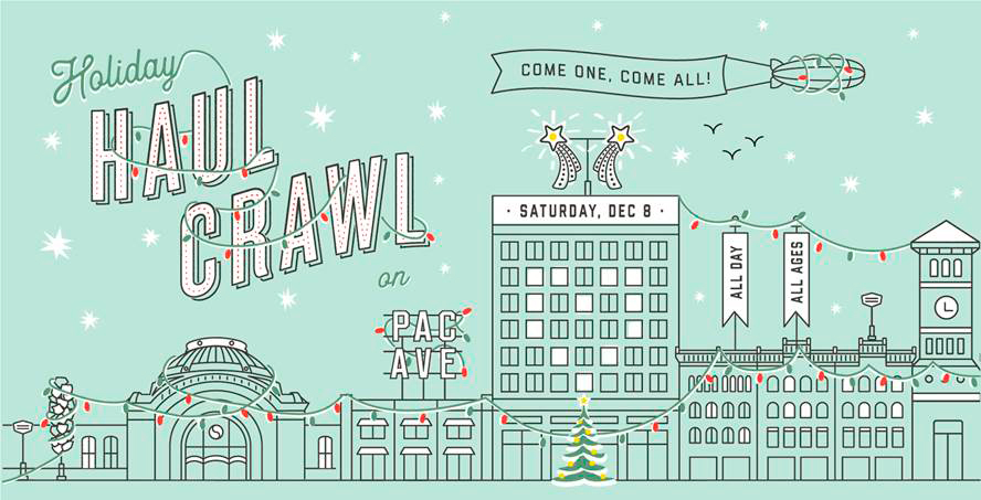 3rd Annual Downtown Tacoma Holiday Haul Crawl