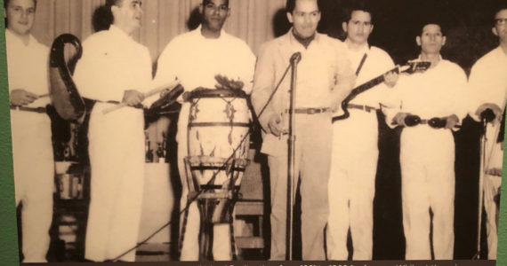 Charles Manson (center) wows the crowd on talent night. This was 1964. Manson would later record a full album thanks to The Beach Boys (https://en.wikipedia.org/wiki/Lie:_The_Love_and_Terror_Cult)