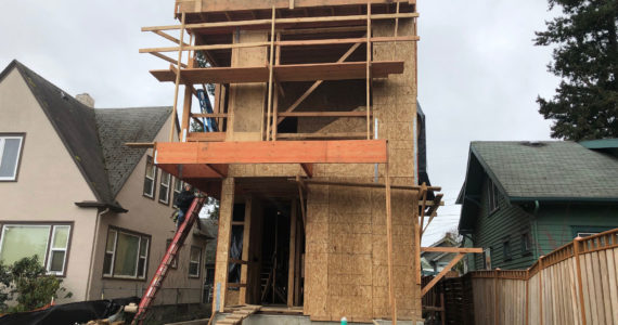 The construction of "infill" housing affects every part of town. Modifications of setbacks and height variances are changing the texture of our neighborhoods.  Photo: Morf Morford