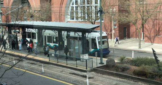 The very first piece of Sound Transit's light rail system was built in Tacoma. Someday it will connect to the larger network.  Photo: Morf Morford