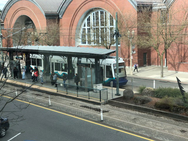 The very first piece of Sound Transit's light rail system was built in Tacoma. Someday it will connect to the larger network.  Photo: Morf Morford
