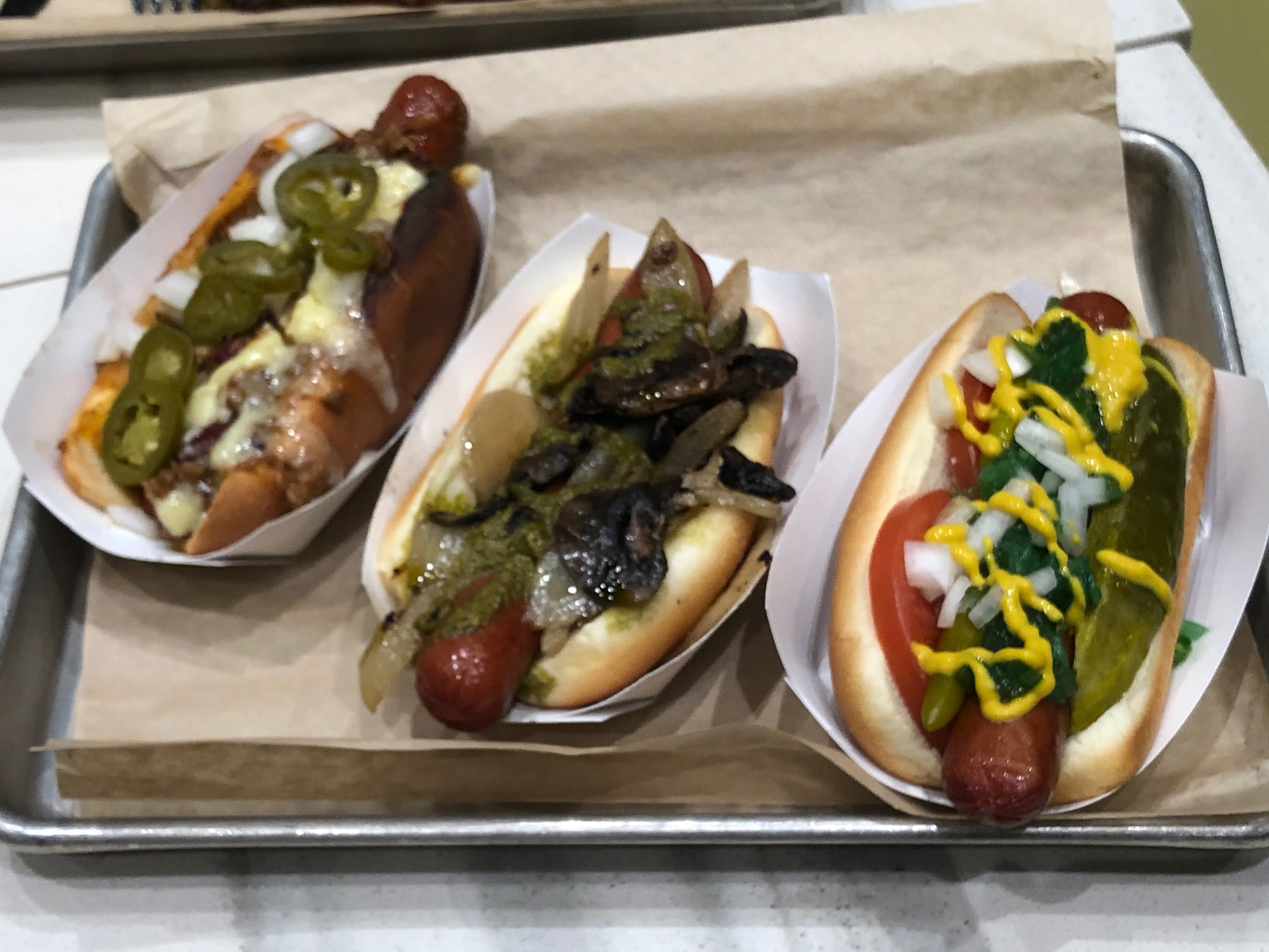 Aficionados of the hotdog will find their wildest fantasies fulfilled at The Deli at Muckleshoot Casino. Photo: Morf Morford