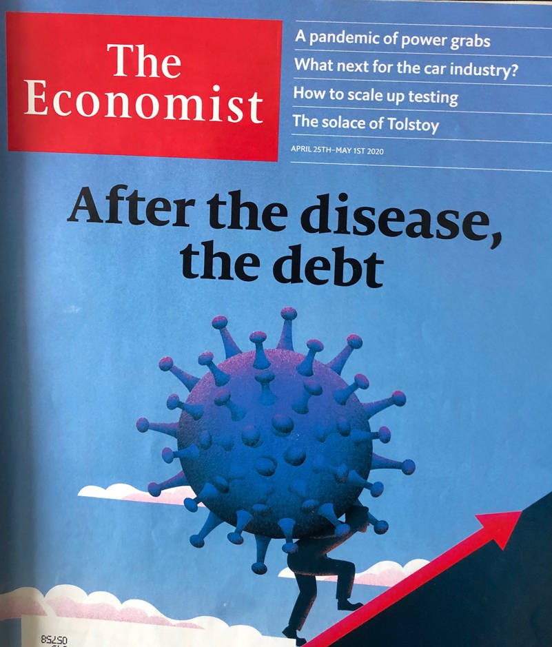 Cover of The Economist, photo by Morf Morford