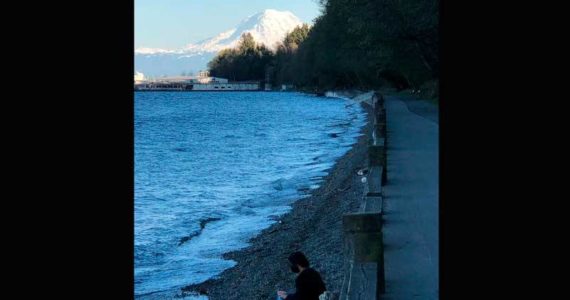 Up close and in the distance, even up in the sky, water seems to be everywhere. It’s one of the many luxuries most of us in the Northwest take for granted. (Photo by Morf Morford)