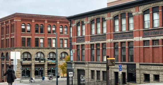 These historic buildings in downtown tacoma have served a multitude of uses over more than a hundred years. And, presumably will serve many more in years to come. (Photo by Morf Morford)