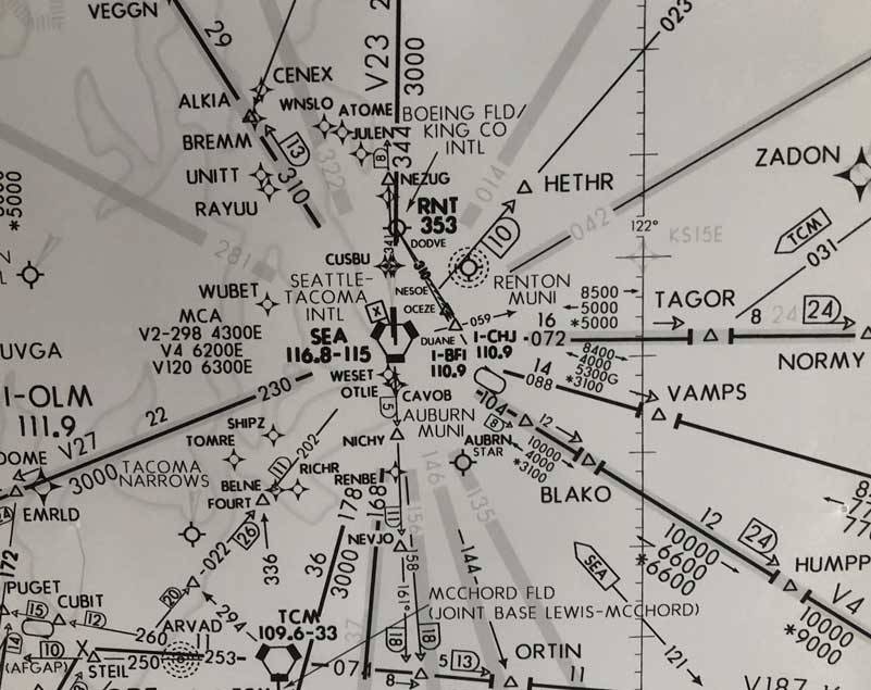As this FAA Controller Chart shows, transit of people and products is immensely complicated. Every product we use goes through many hands and processes before we see it. (Photo by Morf Morford)