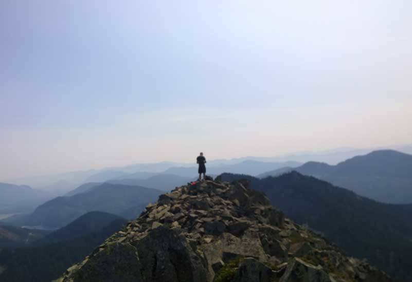 Innovators, for better or worse, operate on their own agendas, and by the light of a vision that might be theirs alone. Like this climber in a kilt. (Photo by Morf Morford)