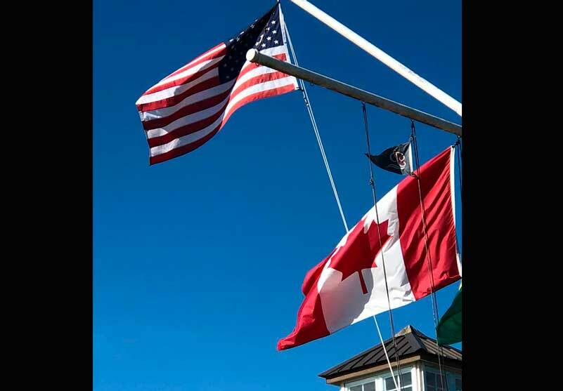 For the first time in US history, the US/Canada border was closed in 2020 and most of 2021. (Photo by Morf Morford)