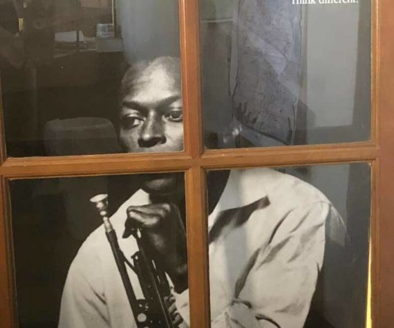 <p>Remember the “Think Different” campaign from Apple? They were selling far more than computers. Zero extra credit for knowing that this is Miles Davis. (Photo by Morf Morford)</p>