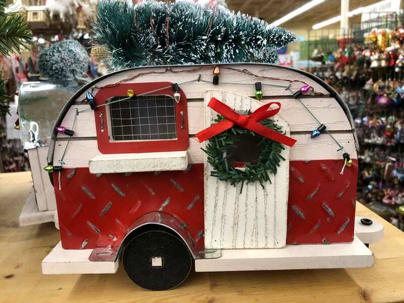 I don’t know what a trailer has to do with the holidays, but getting closer to, or further away from relatives seems to be the theme. Photo by Morf Morford