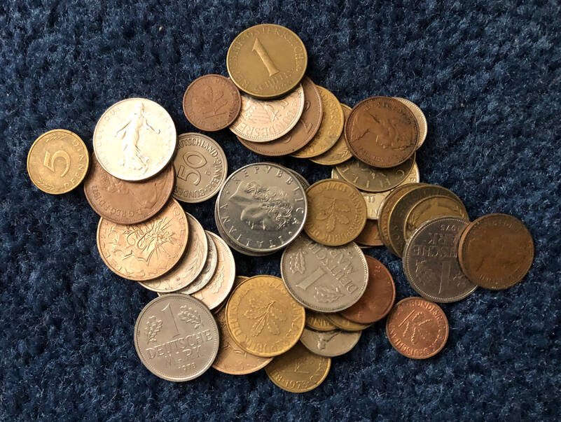 Those spare random coins just might add up. (Photo by Morf Morford)