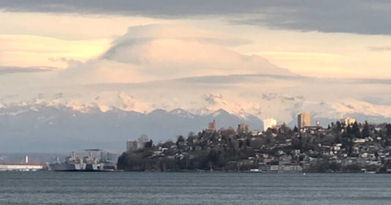 As long as our mountain does not erupt, we have just about everything a person of retirement age - or any age - would want or need in the greater Tacoma area. (Photo by Morf Morford)