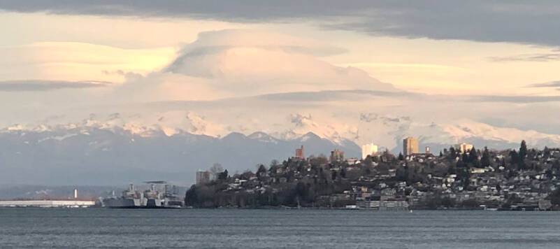 As long as our mountain does not erupt, we have just about everything a person of retirement age - or any age - would want or need in the greater Tacoma area. (Photo by Morf Morford)