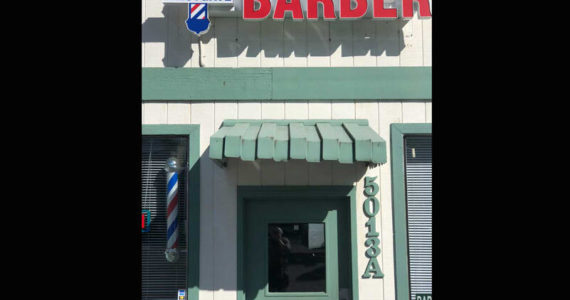 Westgate is not in Ruston, but the Westgate Barber is. (Photo by Morf Morford)