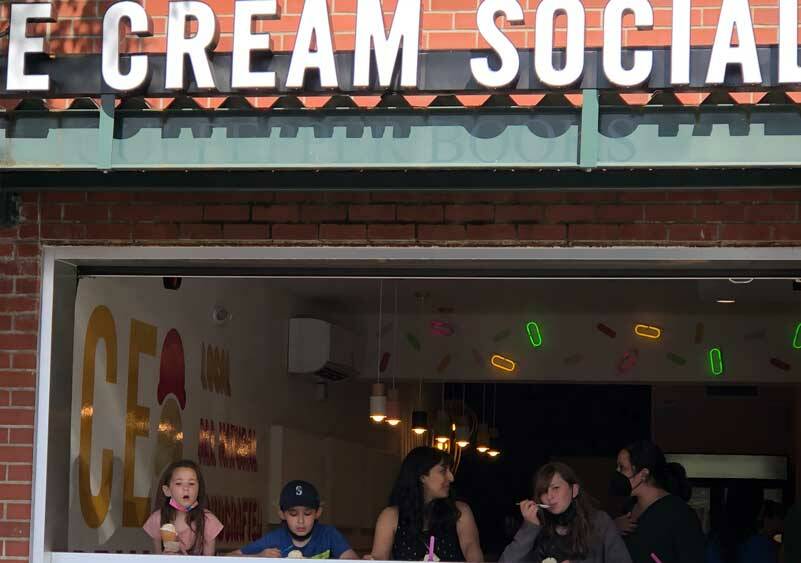 The last week of July was definitely the season to scream for ice cream. (Photo by Morf Morford)