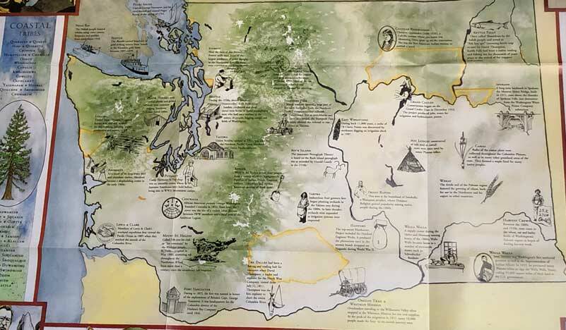 This map from the Washington State Historical Society expresses the breadth of terrain, ecosystem and tribal history that led to the state we currently inhabit. We need a suitable name for it.