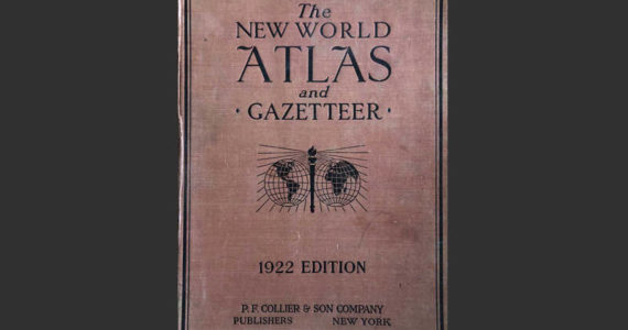 Most business books from just a few years ago are about as relevant and useful as this atlas from one hundred years ago. (Photo by Morf Morford)