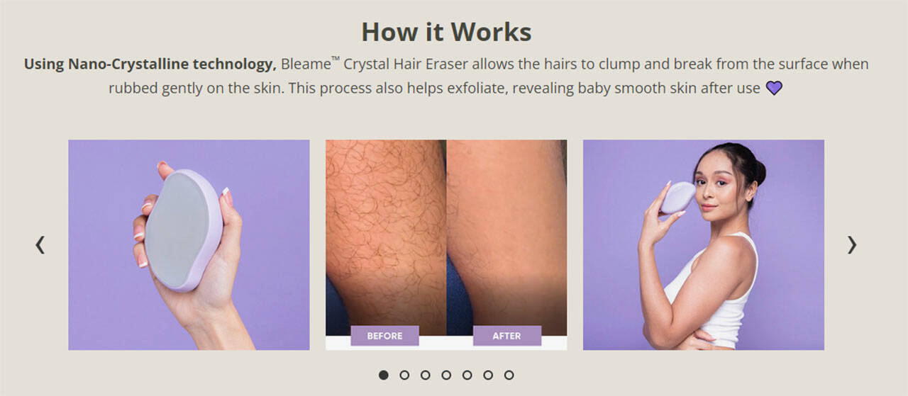 Bleame Crystal Hair Eraser Reviewed | Tacoma Daily Index Bleame Crystal Hair Eraser Reviewed | Tacoma Daily Index