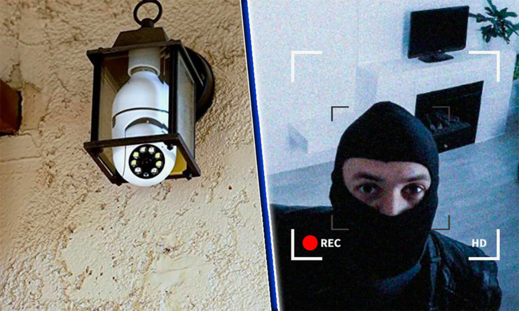 the keilini light bulb security camera