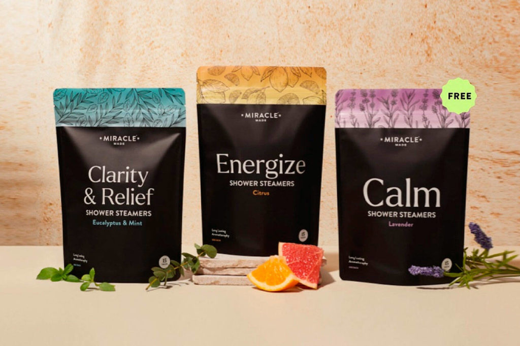 Miracle Shower Steamers Review (Calm, Energize, Clarity & Relief Scents