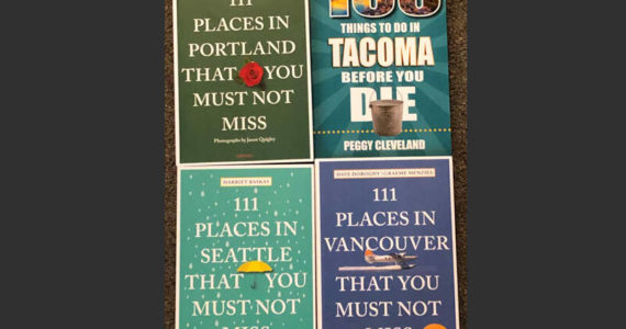 These books are a great beginning, but don’t stop at the number. You don’t need a distant, high-priced theme park to find remarkable adventures and experiences. You can find them close to home. (Photo by Morf Morford)