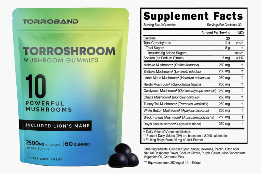 Torroband Torroshroom Mushroom Gummies Review Worth Buying?