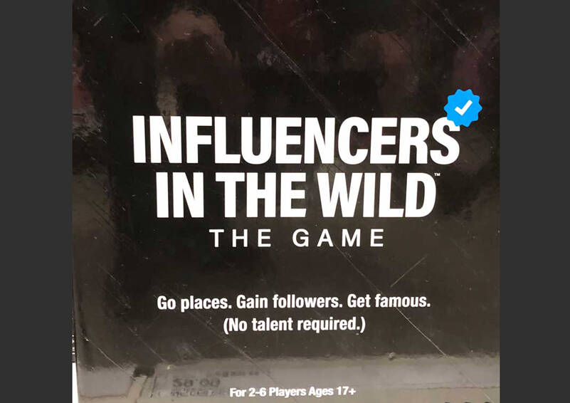 When it comes to wealth and fame - and viral popularity, you can practice with a game like this. And just as in real life, “No talent required”. (Photo by Morf Morford)