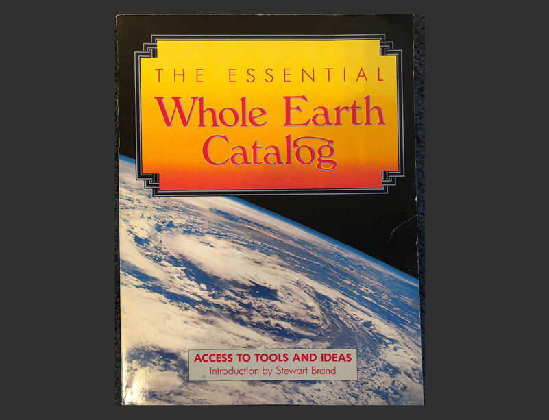 If you want to see how Steve Jobs looked at the world, take a few minutes to browse through his “Bible” - The Whole Earth Catalog. (Photo by Morf Morford)