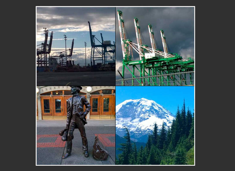 Tacoma-area collage. (Photos by Morf Morford)