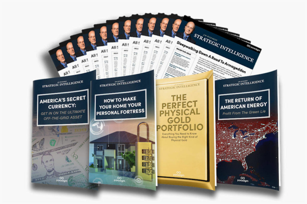 Jim Rickards’ Strategic Intelligence Biden’s Big Blackout Review (Paradigm Press Armageddon