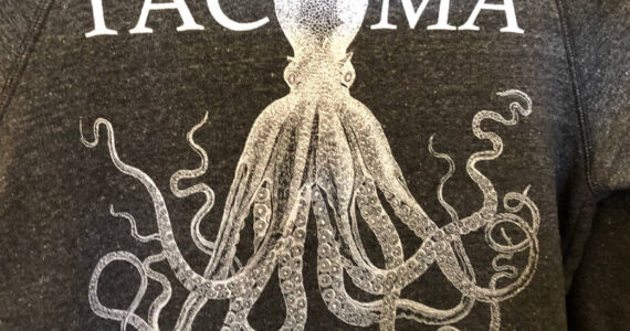 The octopus is an apt unofficial mascot for Tacoma. The octopus has eight arms, and by some cosmic coincidence, Tacoma has eight neighborhood councils. (Photo by Morf Morford)