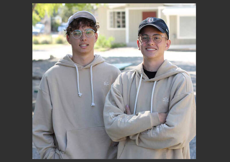 Here are two Ukrainian college-bound high school seniors from Dunn School. Photo courtesy of Dunn School.