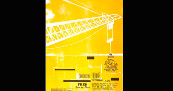 The presence of construction cranes over the landscape of Tacoma has become almost an everyday sight. But it is easy to forget that every construction project, is, by necessity, temporary. (Image courtesy of Beautiful Angle)