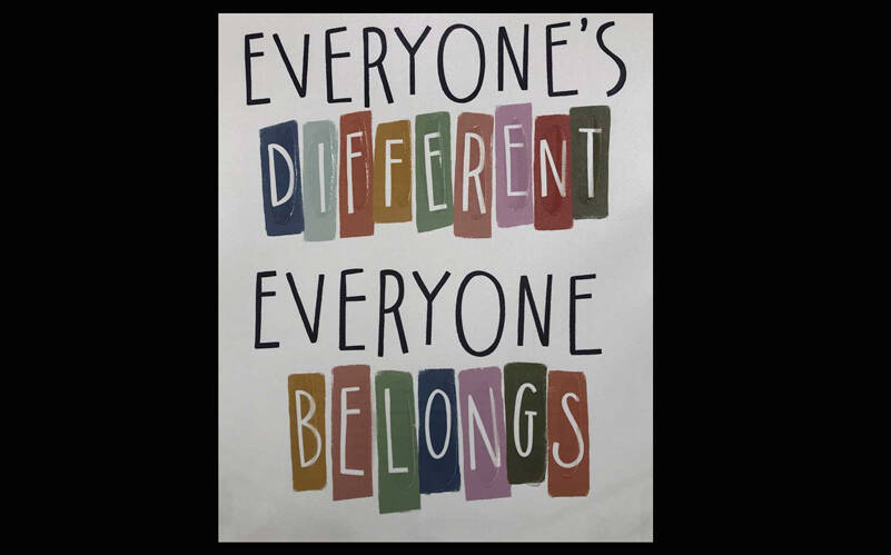 Sometimes I wonder what it would be like if we, as a nation, lived up to what we say we believe. “We the people” for example, means all of us. Photo by Morf Morford