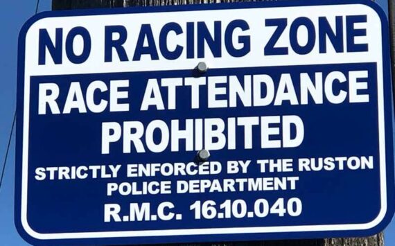 Do signs like this have any actual impact? (Photo by Morf Morford)