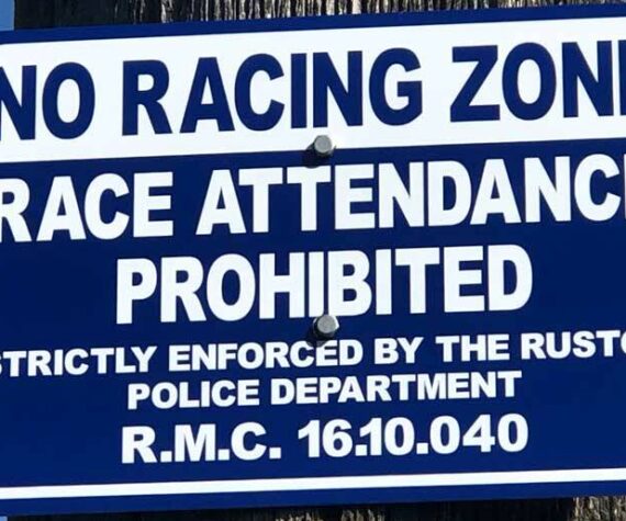 Do signs like this have any actual impact? (Photo by Morf Morford)