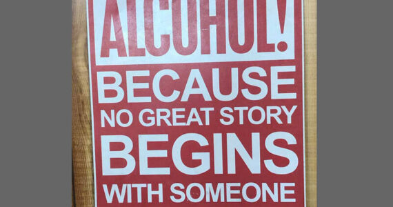 To put it mildly, we have mixed feelings about alcohol. It might be where stories and relationships begin. And it might be where they end. (Photo by Morf Morford)
