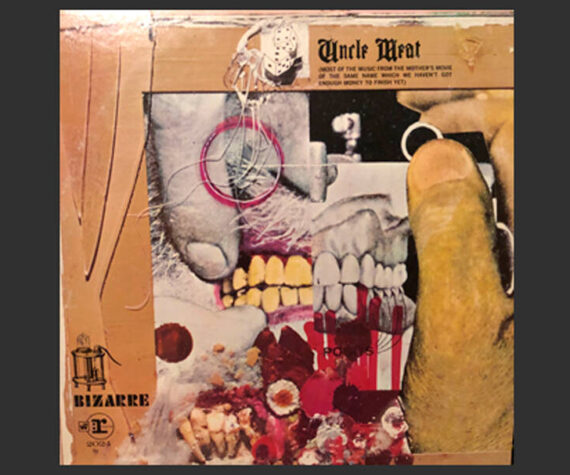 This is the cover art for the 1969 Frank Zappa double album packed with verbal and acoustic appendages and obtuse allusions. And of course featuring such non-commercial musical overtures as “Dog Breath Variations”, “Sleeping in a jar” and “The air”. (Photo by Morf Morford)