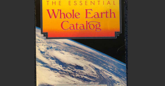 The Whole Earth Catalog took, as a core assumption, that access to tools, ideas, and yes, news, should be open to anyone, and that was enough to build a stable, safe and equitable society with opportunity for all. Literacy and community awareness was foundational to that vision. And perhaps a bit naive. (Photo by Morf Morford)