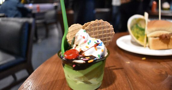 Ice Cream Nachos were the most intriguing dessert at Menu Preview Day. Photo by Ben Ray/Sound Publishing