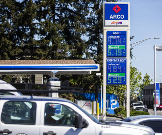 Gas tax will rise in Washington on July 1