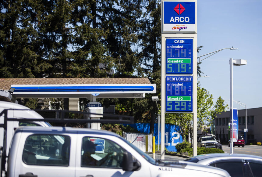 Gas tax will rise in Washington on July 1