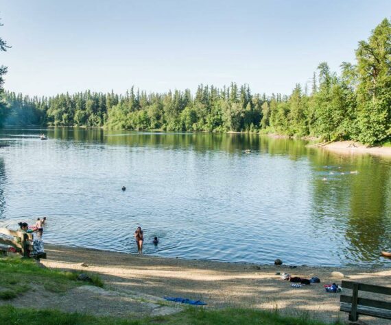 Nolte State Park is located about 6 miles northeast of Enumclaw. Photo courtesy Washington State Parks