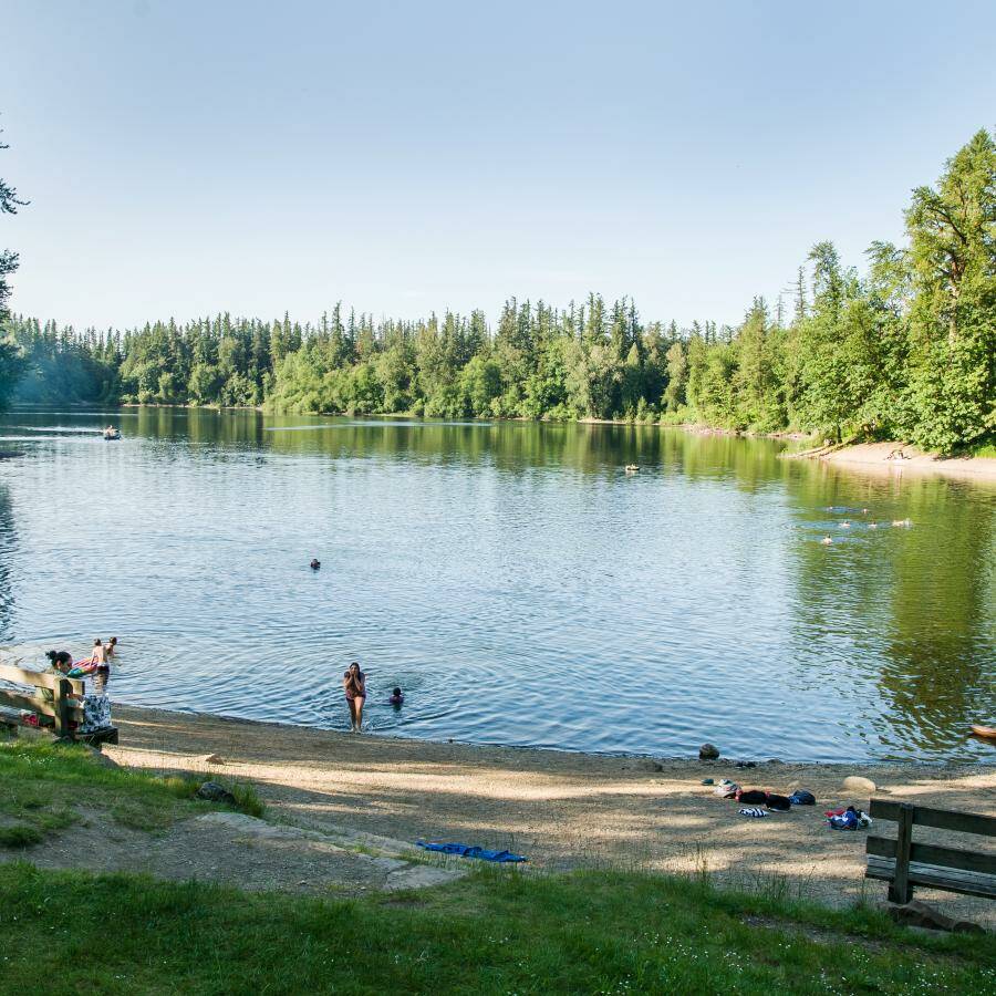 Nolte State Park is located about 6 miles northeast of Enumclaw. Photo courtesy Washington State Parks